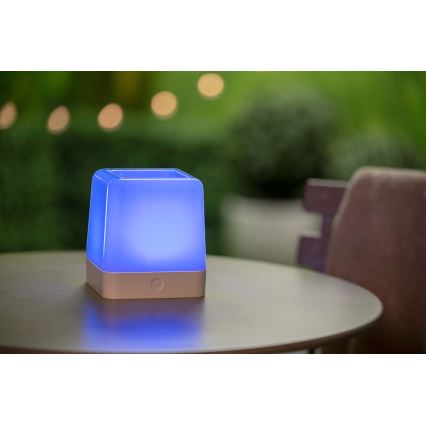 Grundig - LED RGB Solar lamp LED/3,7V