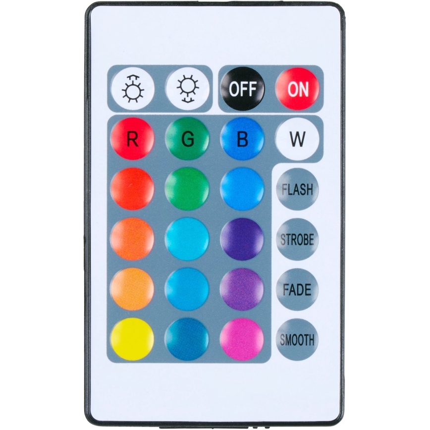 Grundig - LED RGBW dimbare tafellamp LED/0,7W/5V zwart + afstandsbediening