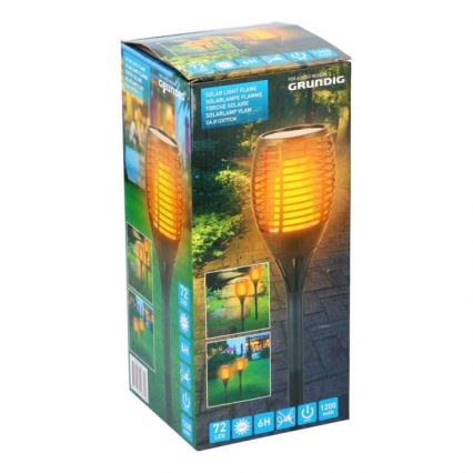 Grundig - LED Solar lamp 30xLED/1,2V 600 mAh IP44