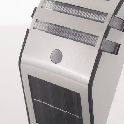 Grundig - LED Solar wandlamp met sensor LED/1xAA 600mAh IP64