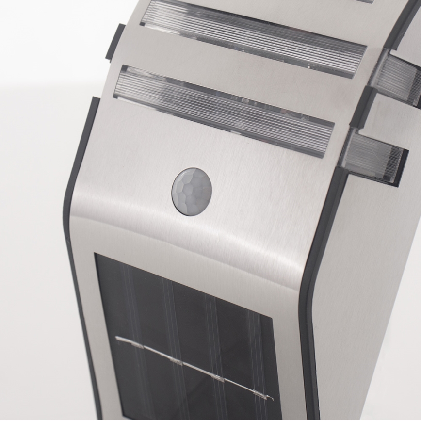 Grundig - LED Solar wandlamp met sensor LED/1xAA 600mAh IP64