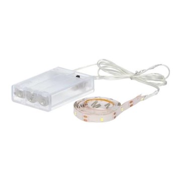 Grundig - LED Strip 2m LED/3xAA meerdere kleuren