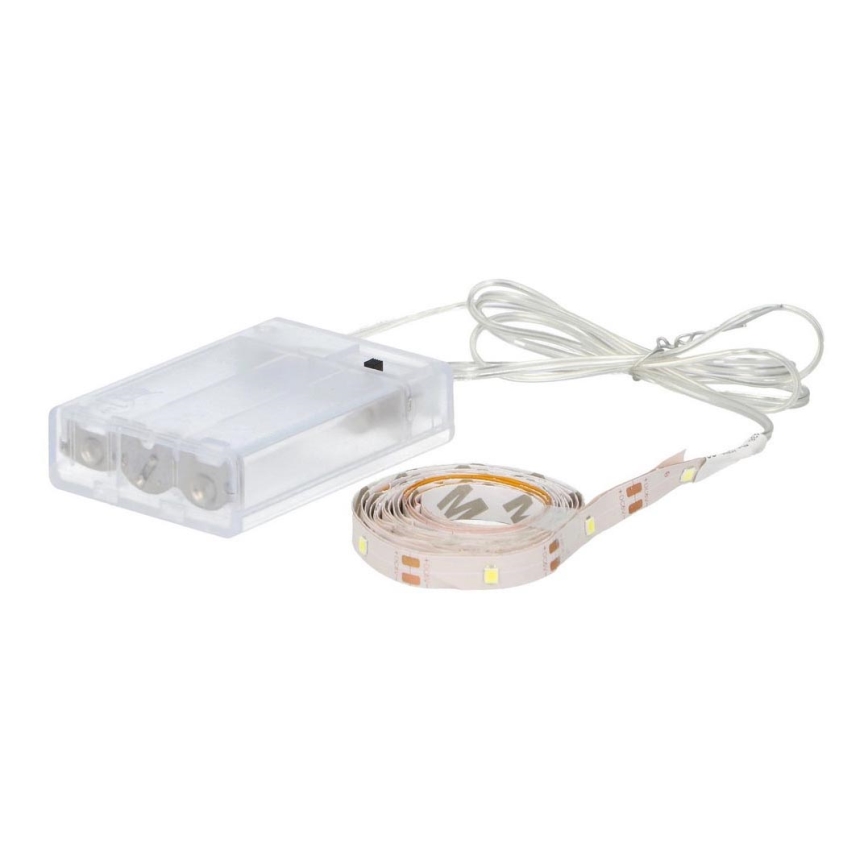 Grundig - LED Strip 2m LED/3xAA rood