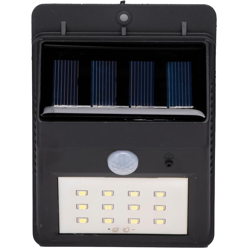 Grundig - LED-wandlamp op zonne-energie met bewegingssensor, LED/1,2V 600 mAh IP44
