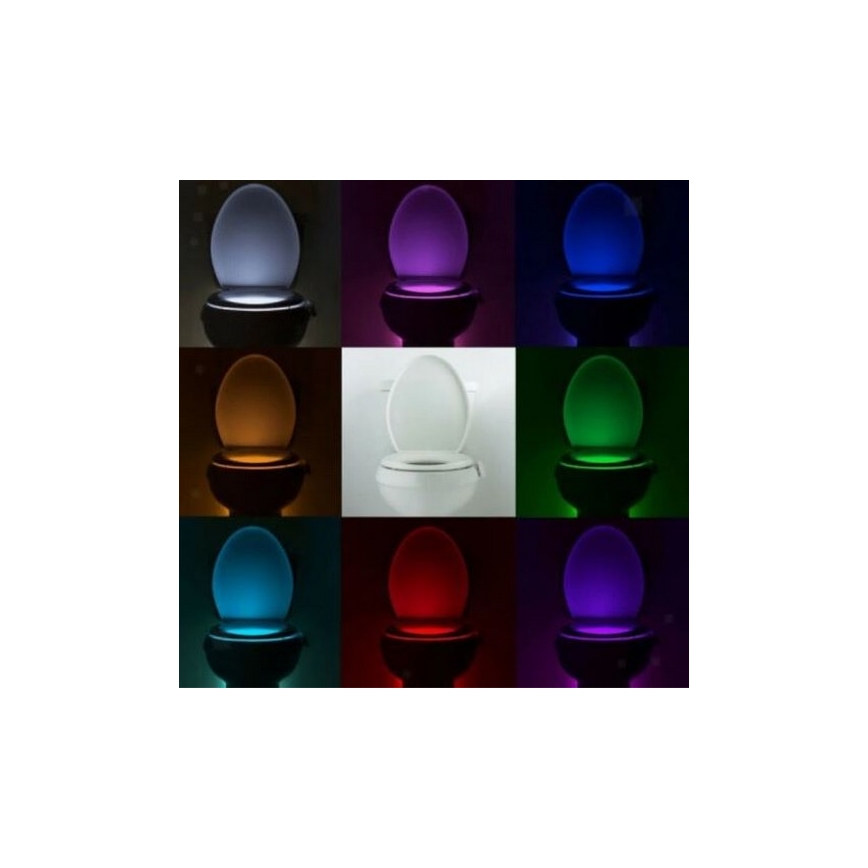 Grundig - LED WC Verlichting met een Sensor LED/3xAAA