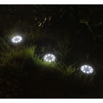 Grundig - LED Zonne-energie lamp 8xLED/1xAA 600 mAh