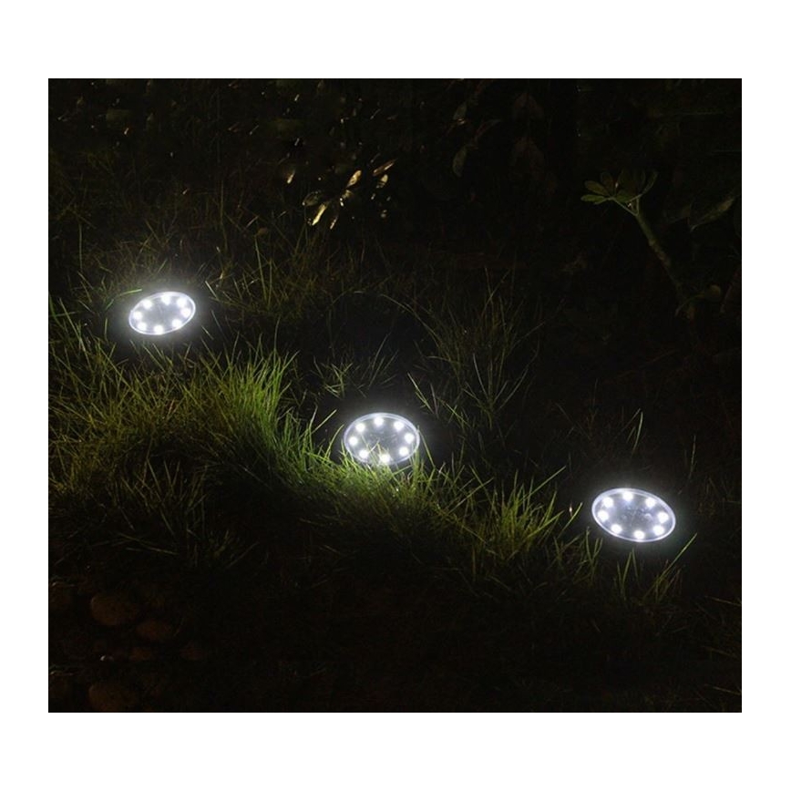 Grundig - LED Zonne-energie lamp 8xLED/1xAA 600 mAh