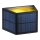 Grundig - LED zonne-wandlamp LED/3,7V 1800 mAh IP44