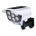 Grundig - LED zonnegevoede dummy-beveiligingscamera met sensor, LED/1,2V 800 mAh + afstandsbediening