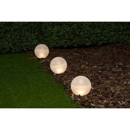 Grundig - SET 5x LED RGBW  Solar lamp LED/3,2V IP44