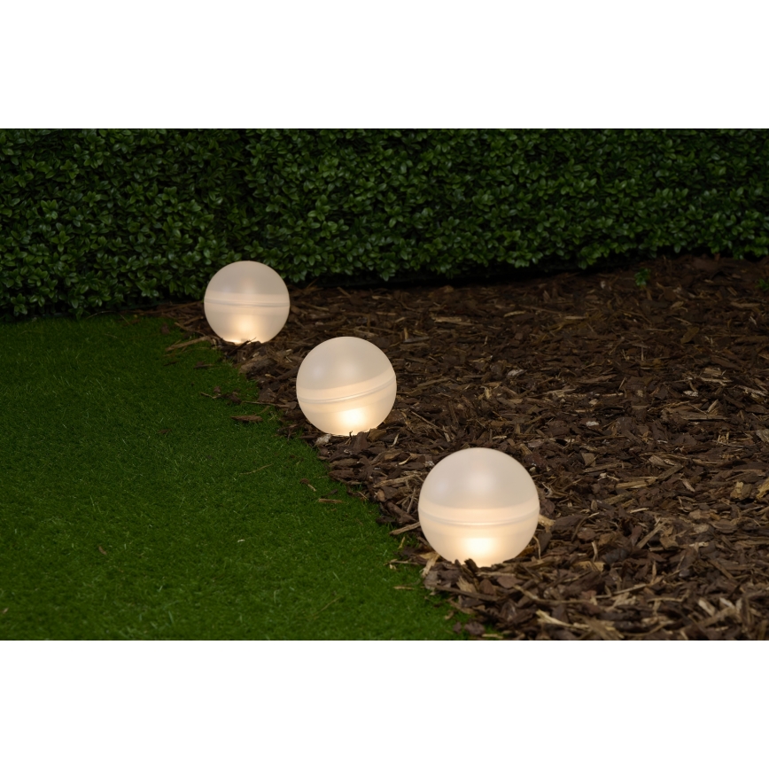 Grundig - SET 5x LED RGBW  Solar lamp LED/3,2V IP44