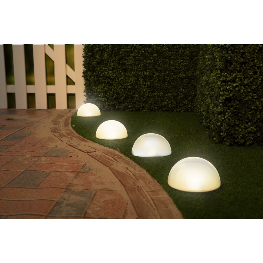 Grundig - SET 5x LED RGBW Solar lamp LED/3,2V IP44