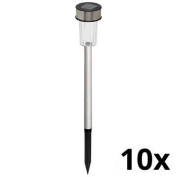 Grundig - SET van 10x LED Zonne-energie lamp LED/1,2V 40 mAh IP44
