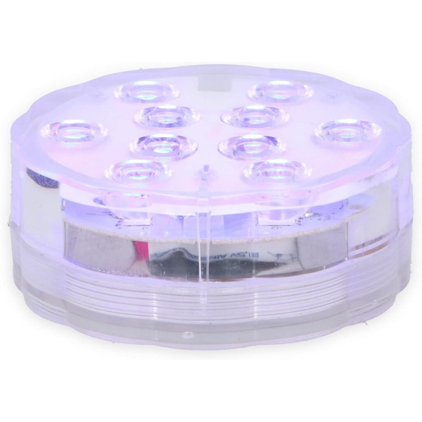 Grundig - Set van 3 dimbare RGBW LED-armaturen LED/3W/3xAAA IP65 + afstandsbediening