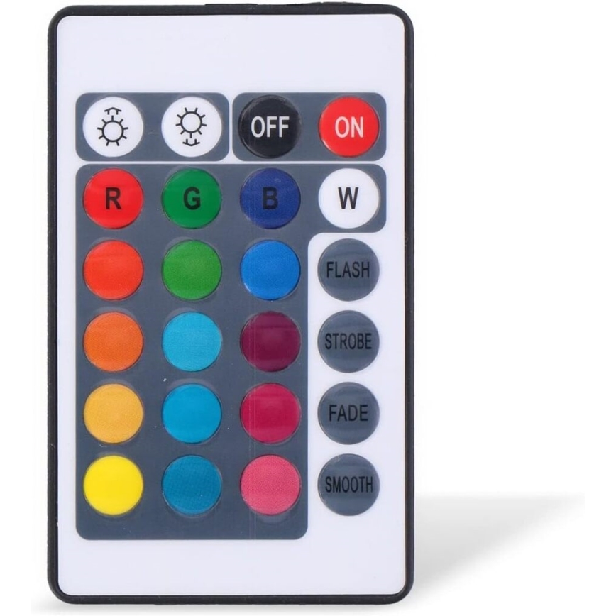 Grundig - Set van 3 dimbare RGBW LED-armaturen LED/3W/3xAAA IP65 + afstandsbediening