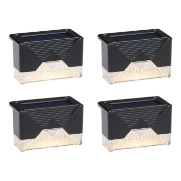 Grundig - SET van 4 LED zonne-wandlampen LED/1,2V 600 mAh IP44