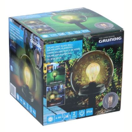 Grundig - Solar LED Lamp LED/3,7V IP44