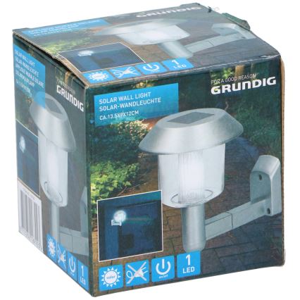 Grundig - Solar LED Wand Lamp LED/1,2V