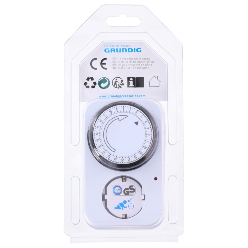 Grundig - Stopcontact met Timer 3500W/230V