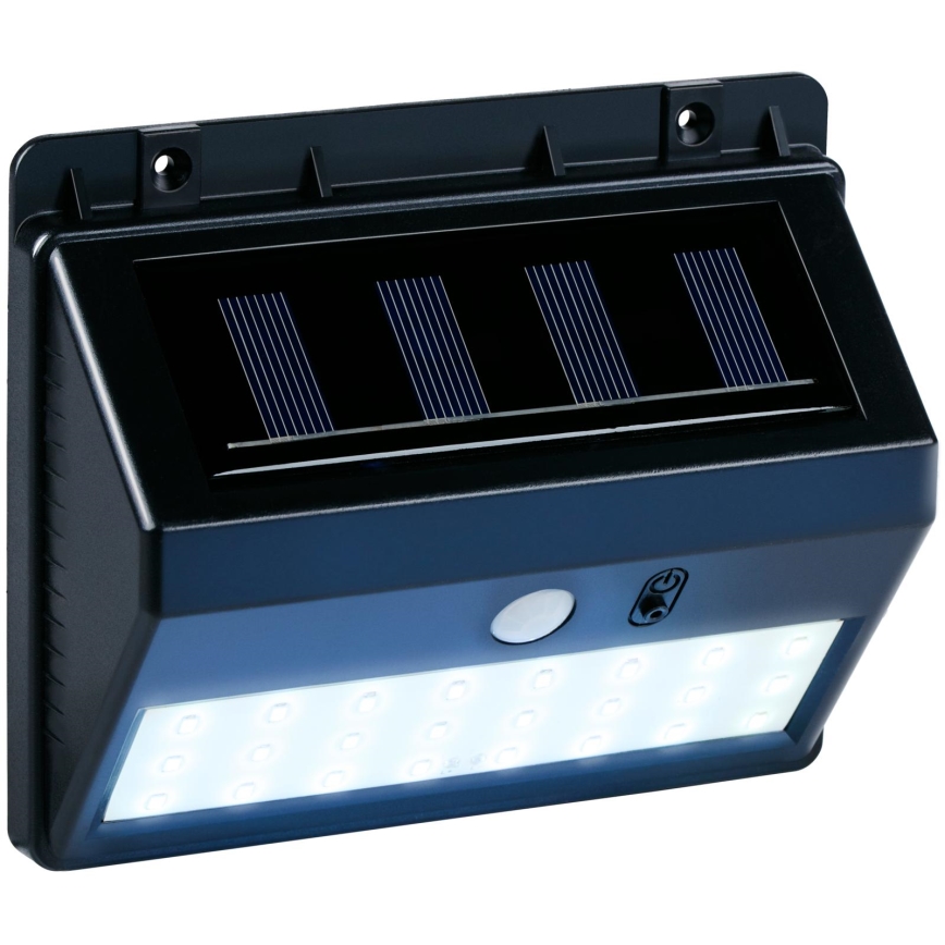 Grundig - Zonne-LED muurlamp met sensor, 1,2 V, 600 mAh, IP44