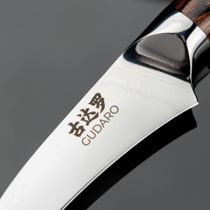 Gudaro -Damast fruitmes FENG 3,5, 67 lagen staal, lengte 9,5 cm