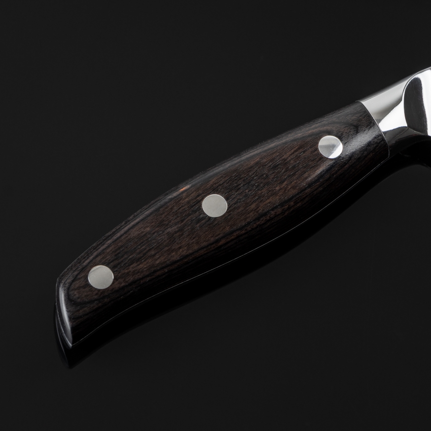 Gudaro - Damast keukenmes SHIRO 3,5, 67-laags staal, lengte 9,5 cm