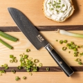 Gudaro - Damast Santoku keukenmes AKIRO 7