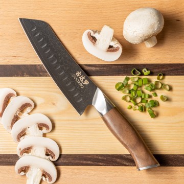 Gudaro - Damast Santoku keukenmes TAKUMI 7