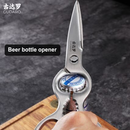 Gudaro - Gevogelteschaar RONIN 20,6 cm roestvrij staal