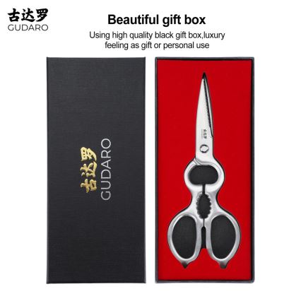 Gudaro - Gevogelteschaar RONIN 20,6 cm roestvrij staal