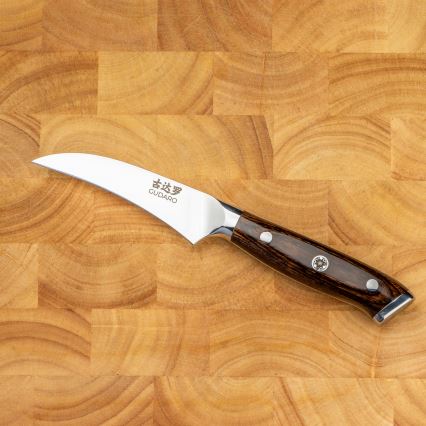 Gudaro - Keukenmes BIRD BEAK 7,6 cm damaststaal