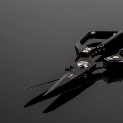 Gudaro - Keukenschaar voor gevogelte SHOGUN, 23,3 cm, zwart