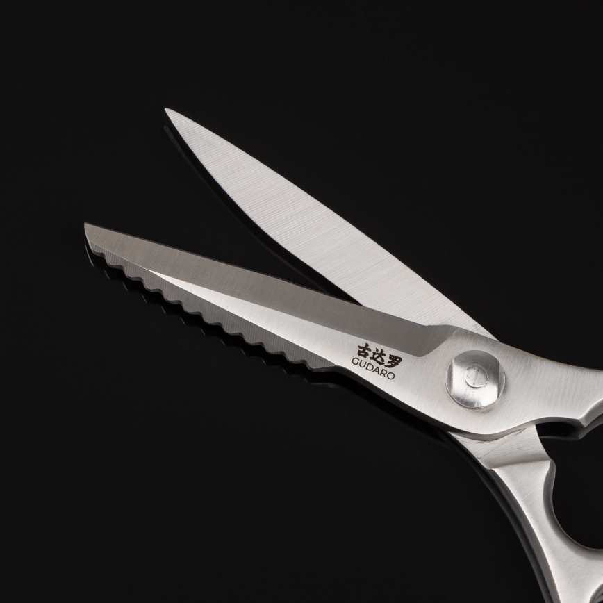 Gudaro - Kippenschaar RONIN 22,6 cm roestvrij staal