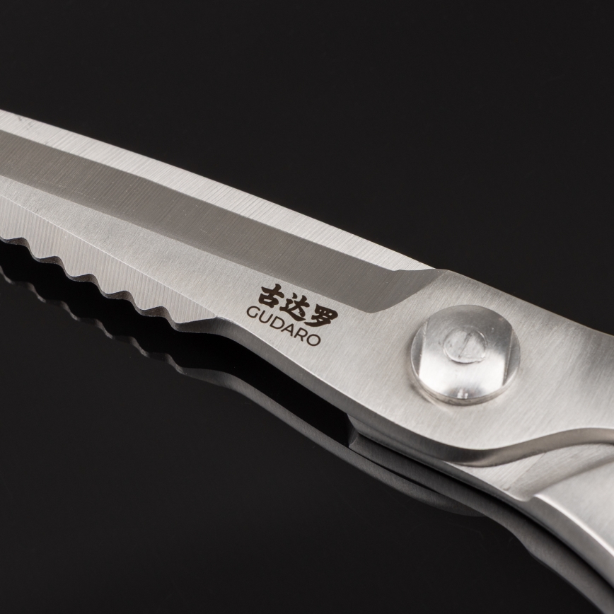 Gudaro - Kippenschaar RONIN 22,6 cm roestvrij staal