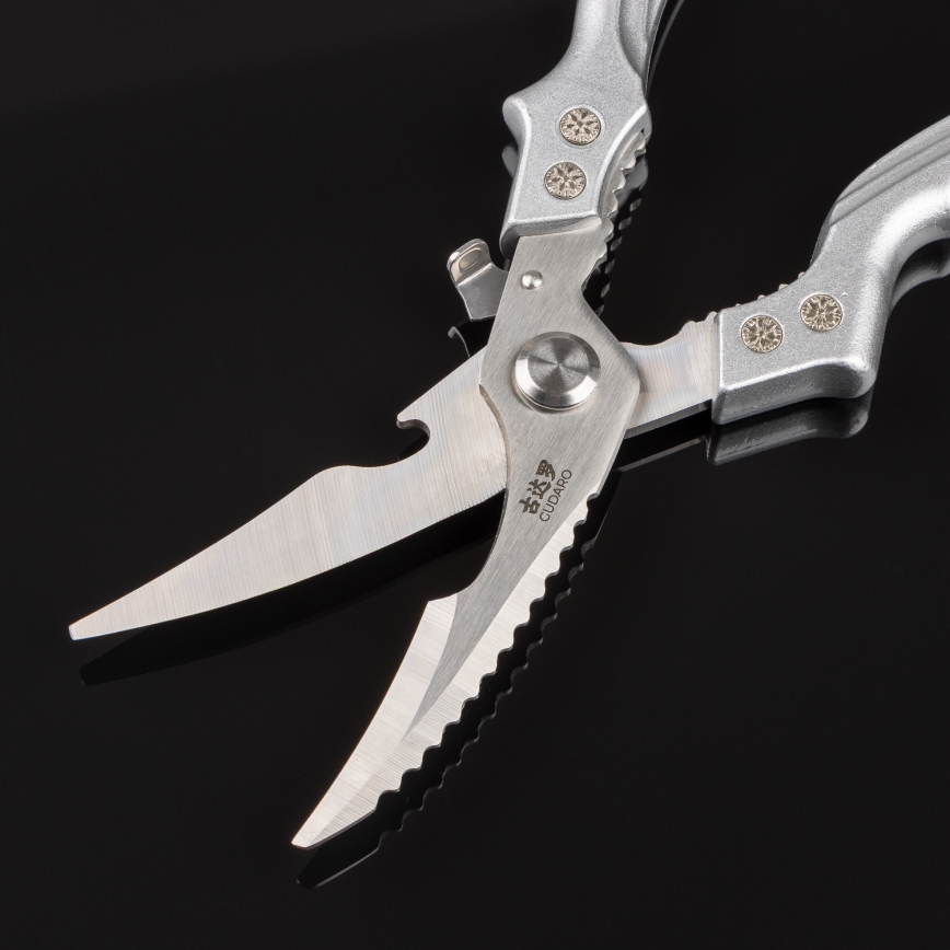 Gudaro - Kipschaar NOBURU 24,5 cm zilverkleurig