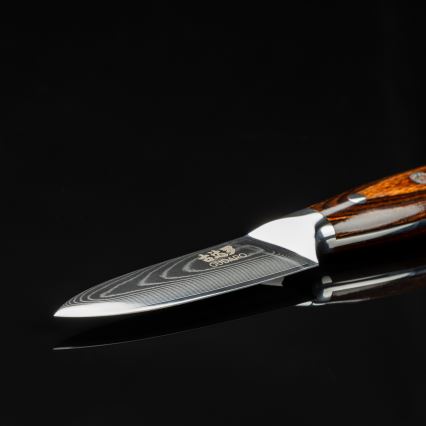 Gudaro - Paringmes 7,6 cm damaststaal