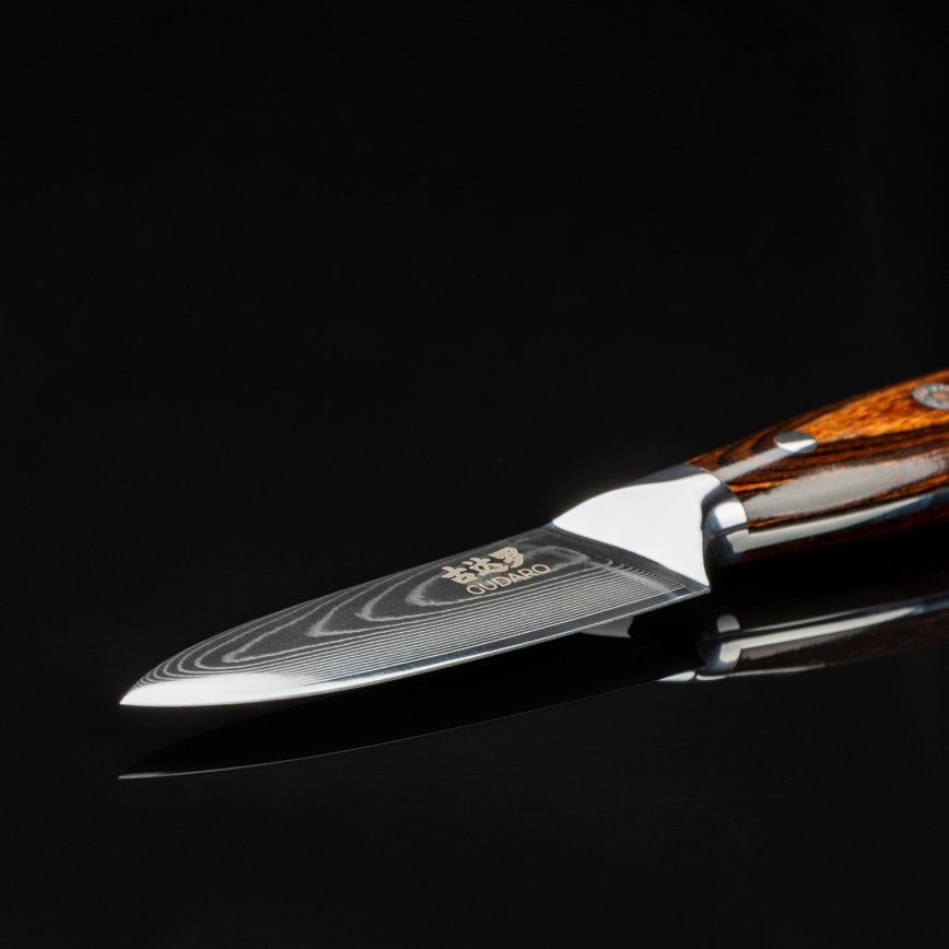 Gudaro - Paringmes 7,6 cm damaststaal