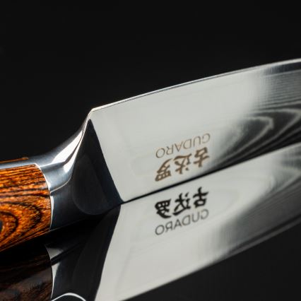 Gudaro - Paringmes 7,6 cm damaststaal