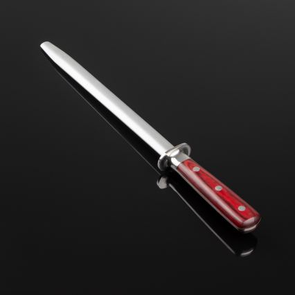 Gudaro - Slijpstaaf MIYABI rood/pakkahout