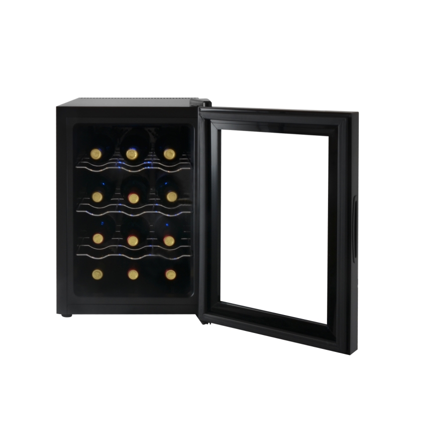 Guzzanti GZ 1234 - Vrijstaande wijnkoelkast voor 12 flessen