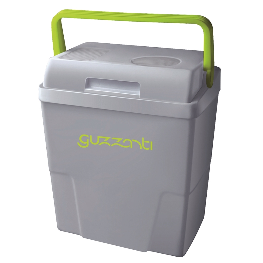 Guzzanti GZ 22B - Draagbare autokoelbox 22 l 58W/12V/230V grijs/groen