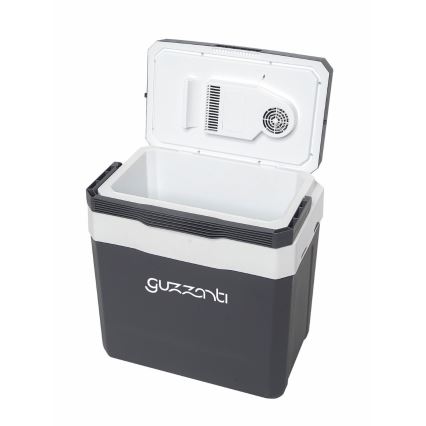 Guzzanti GZ 26B - Draagbare autokoelbox 26 l 57W/12V/230V grijs