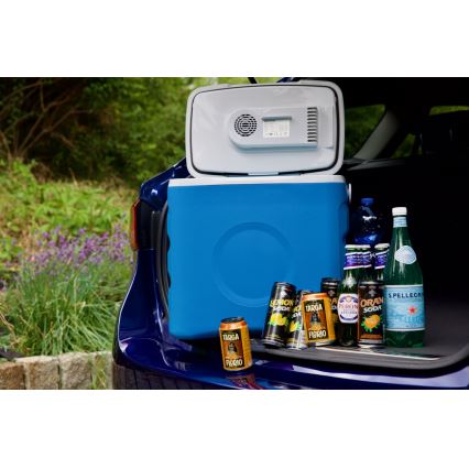 Guzzanti GZ 30BW - Draagbare autokoelbox 29 l 65W/12V/230V blauw
