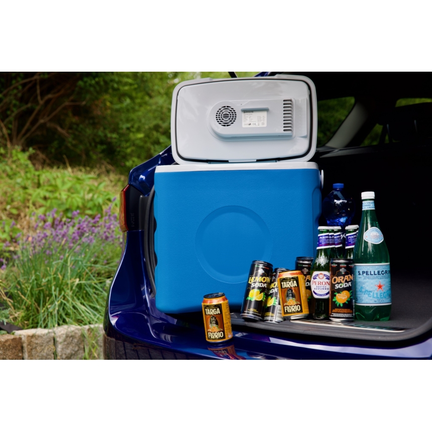 Guzzanti GZ 30BW - Draagbare autokoelbox 29 l 65W/12V/230V blauw