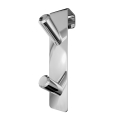Haak voor radiator INOX roestvrij staal / glanzend chroom