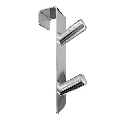 Haak voor radiator INOX roestvrij staal / glanzend chroom