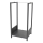 Haardhoutrek 39x35x76 cm zwart