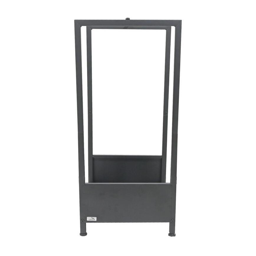 Haardhoutrek 39x35x76 cm zwart