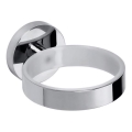 Haardrogerhouder OMEGA 8x5,5 cm, zilverkleurig