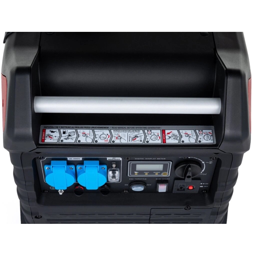 Hahn & Sohn 105412 - Benzine-inverteraggregaat H IG 3500 3300W
